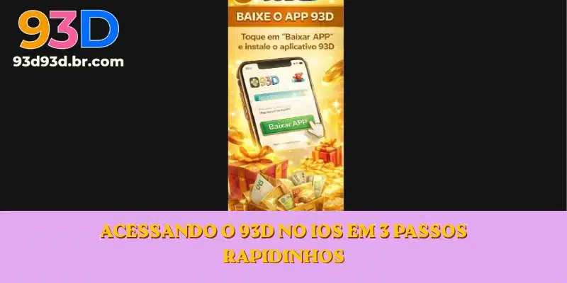 Acessando o 93D no iOS em 3 passos rapidinhos